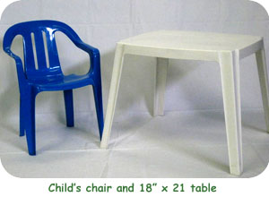 child's table