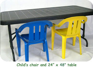 child's table